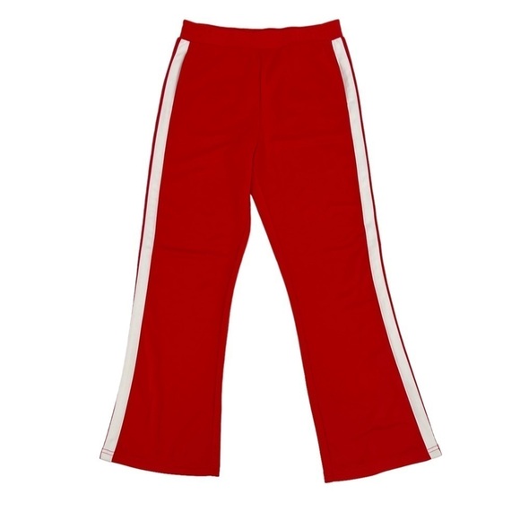 NWT Art Class Red White Stripe Wide Leg Athletic Pants Size Large Big Kids - Picture 1 of 7
